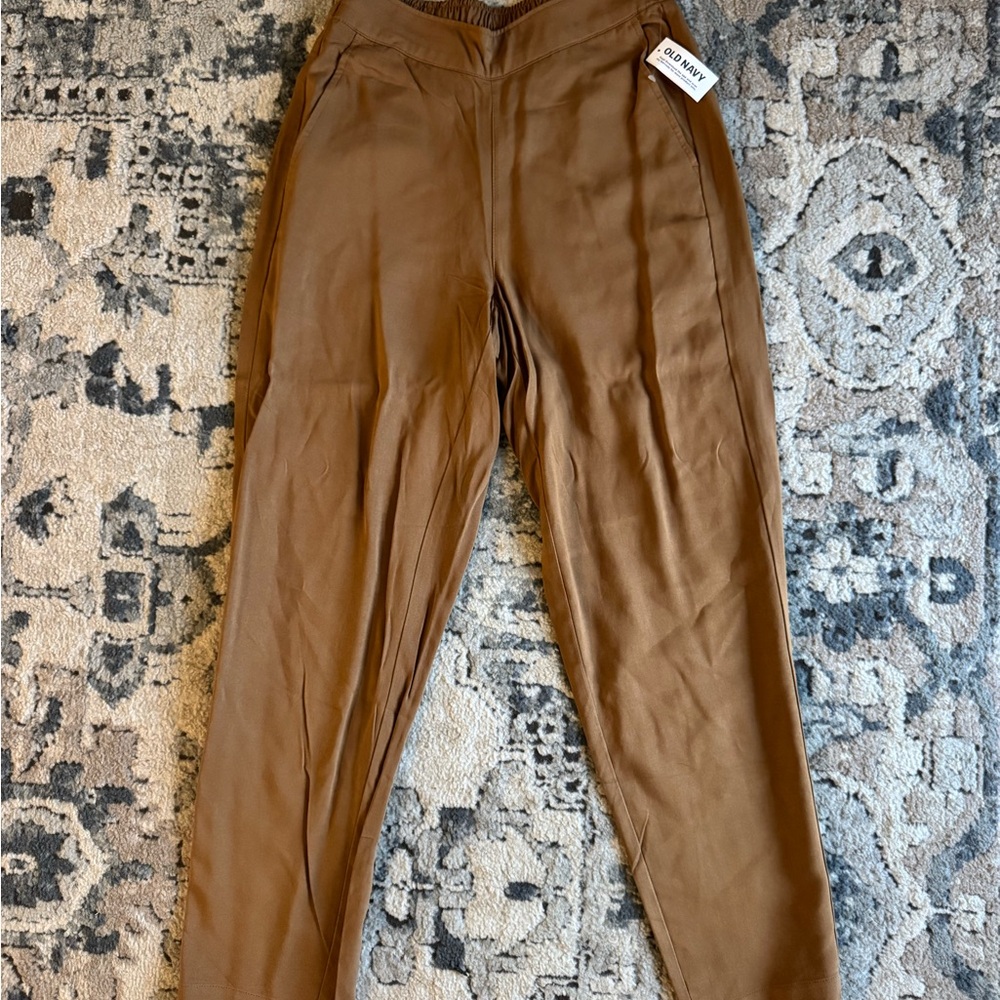 Old Navy Brown Ankle Pants